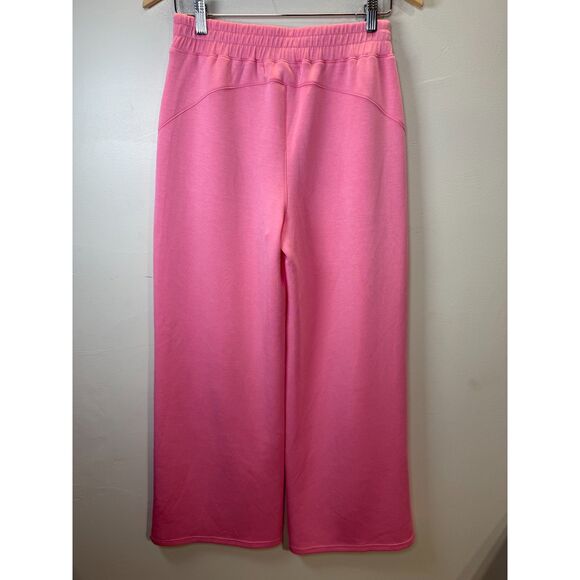 Vintage Havana Cloud Fleece Flare Pants Women’s Size Medium Coral Lounge Comfort - Picture 6 of 7